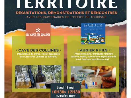 Les Instants du territoire im Fremdenverkehrsamt Vaison Ventoux Provence