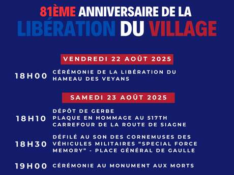 Libération de Saint-Cézaire-sur-Siagne