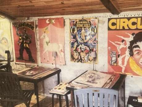 Journées Européennes du Patrimoine - Visite de la collection d'affiches anciennes à Saint Haon le Châtel