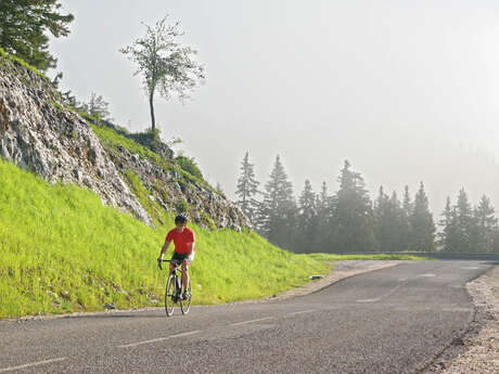 Aller cyclo : Montée du Semnoz versant Nord