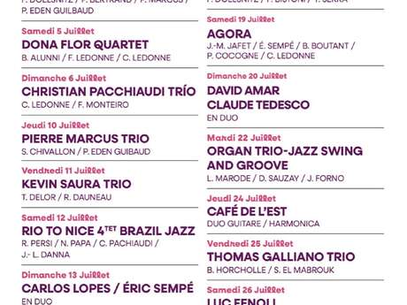 Concerts à la Trinquette Jazz Club