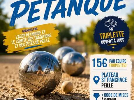 Concours de pétanque