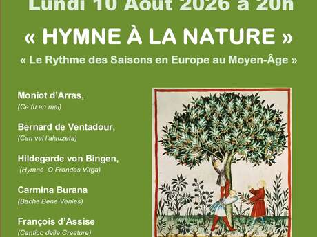 Concert médiéval ''Hymne à la Nature''