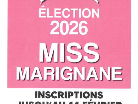 Inscriptions Miss Marignane