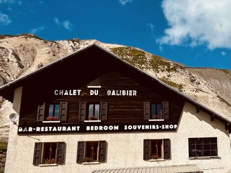 The restaurant of the Beau Refuge du Galibier