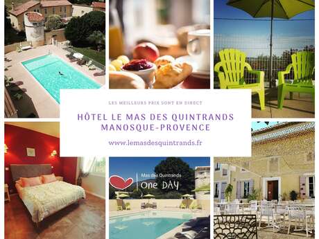 Hôtel Le Mas des Quintrands - Boutique Motel de charme à Manosque