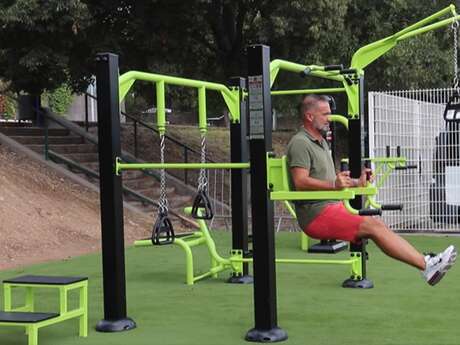 Aire de fitness connectée Plateau Bonnard