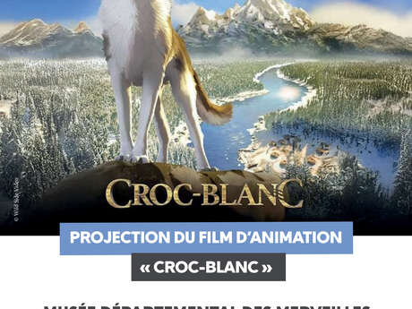 Projection du film d'animation "Croc-Blanc"