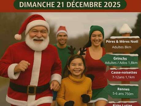 Course déguisée du Père Noël
