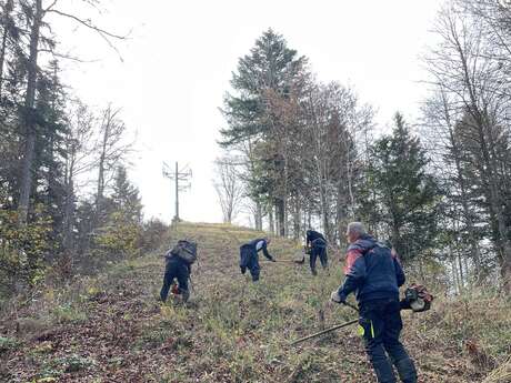 Station le Planolet - Entretien des pistes 2025