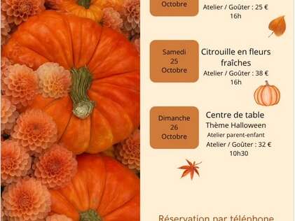 Atelier floral d'autome