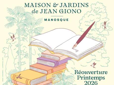 Visite guidée du Paraïs, maison et jardins de Jean Giono