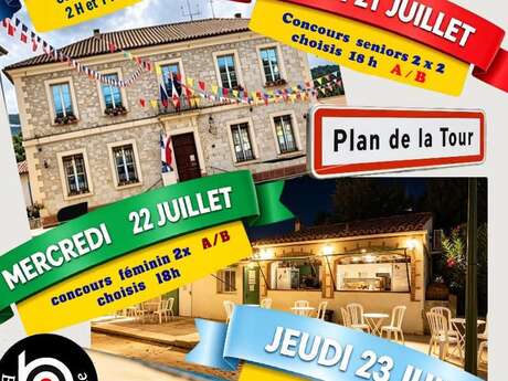 Semaine bouliste - Concours de pétanque