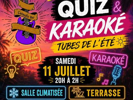 Quiz & Karaoké Les Tubes de l'Été