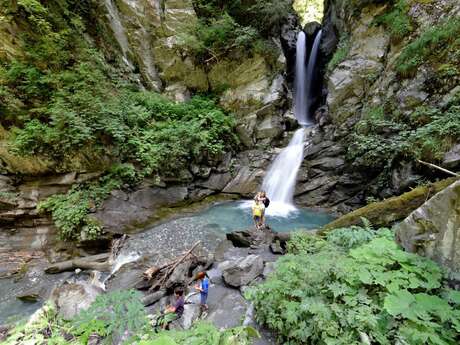 The Belle aux Bois waterfall