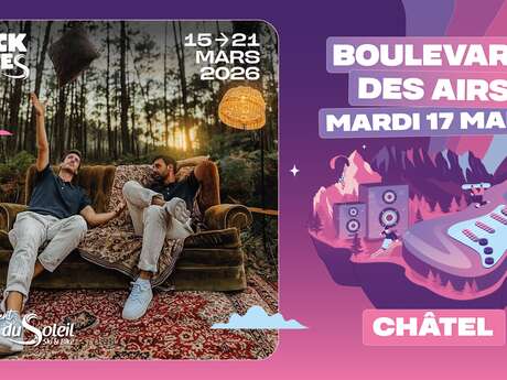 Boulevard des Airs in Châtel | Rock de Pistes Festival