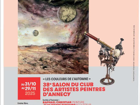 38 eme salon du club des artistes peintres d' Annecy : les couleurs de l'automne