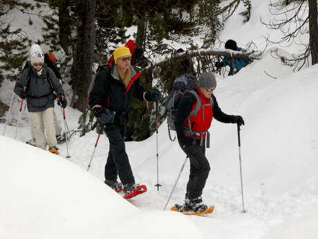 Week-end de Pâques à raquette dans la vallée d'Izoard - Fugues en Montagne