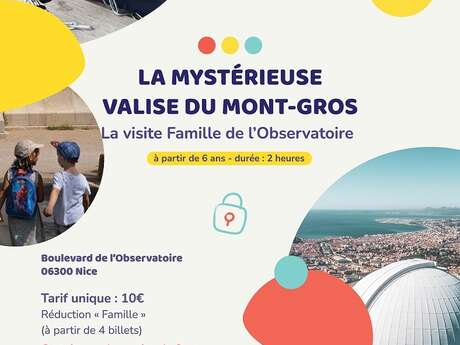 Visite-jeu en famille "La Mystérieuse valise du Mont-Gros"