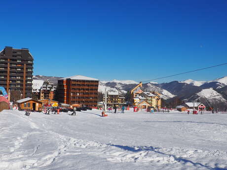 Jeux en bois géants à Ax 3 Domaines
