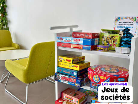 Jeux de société à la médiathèque
