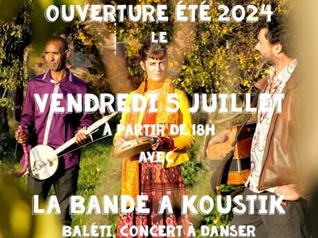 Concert ouverture à l'esplanade du Devin