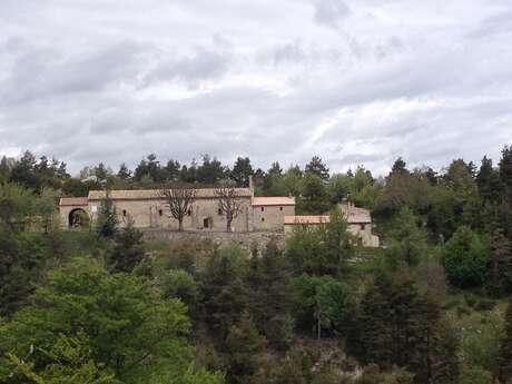 La chapelle Saint Jean du Désert depuis Annot