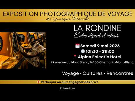 Exposition photographique de voyage - La rondine