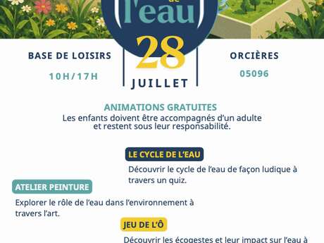 La fête de l'eau !
