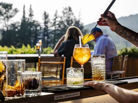 Domaine La Pierre Blanche - L'Ambar Sunset Lounge