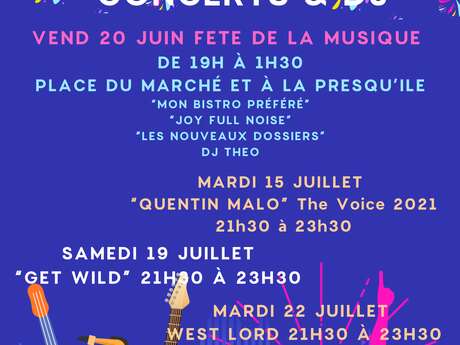Concert à la Presqu'ile Concert à la Presqu'ile