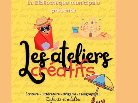 Creative Workshops - St. Etienne du Grès Library