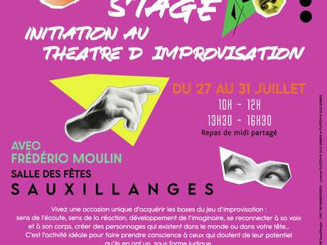 Stage d'initiation au théâtre d'improvisation
