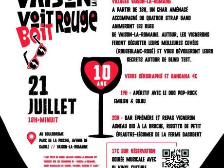 Vaison sieht rot!
