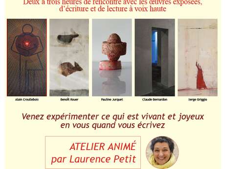 Atelier d'écriture à la galerie Art Points de Vue