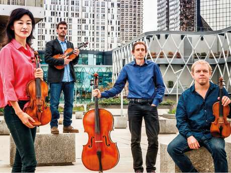 Quatuor Bedrich et les musiciens de l’Orchestre Symphonique du Festival d’Arly