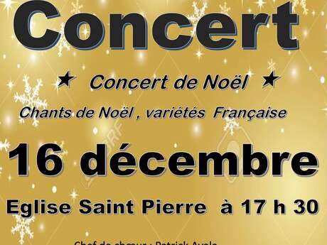 Concert de Noël de la chorale Arpège