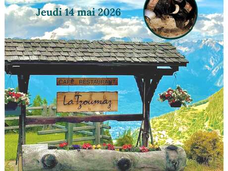 Mélange du bétail de l'écurie Fort - Auberge La Tzoumaz