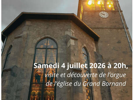 La Nuit des Eglises : visite de l'église et de son orgue