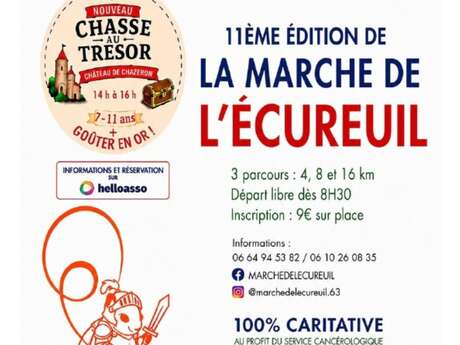 La marche de l'écureuil