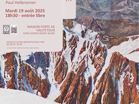 Lecture "Paul HELBRONNER : The immoderation and legacy of a life dedicated to geodesy in the French Alps " Lecture "Paul HELBRONNER : The immoderation and legacy of a life dedicated to geodesy in the French Alps "