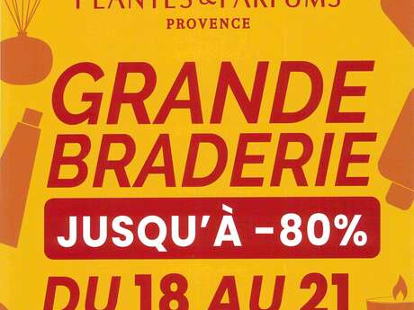 La grande braderie à la Manufacture