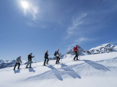 Snowshoeeing