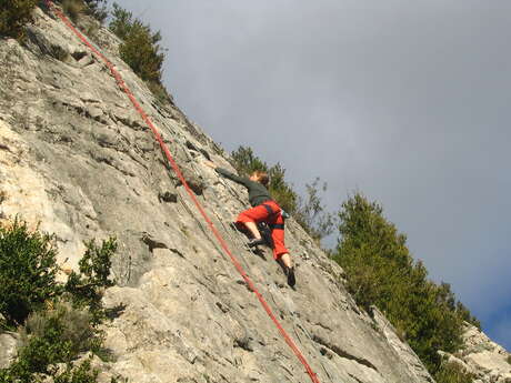 Site d'escalade du col du Banchet