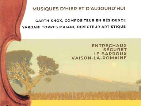 Festival Autour du Ventoux  « Migrations » : carte blanche à Yardani Torres Maiani - Musique dans la Nef