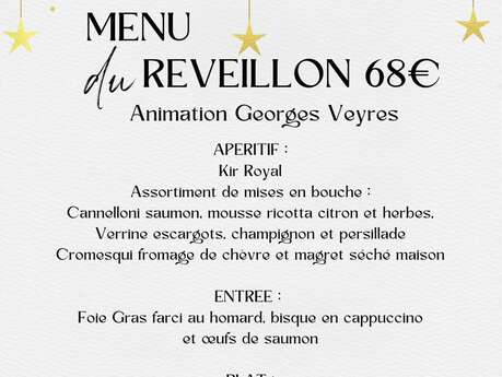 Réveillon de la St Sylvestre au Kalo