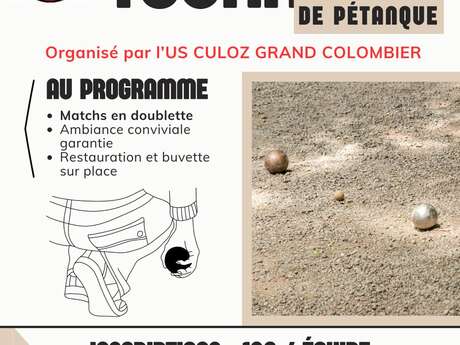 Tournoi de pétanque