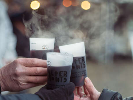 Marché de Noël local et artisanal à la fromagerie AlterMonts.