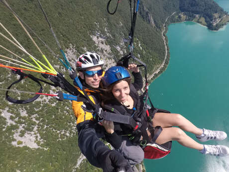Tandem-Paragliding-Taufe
