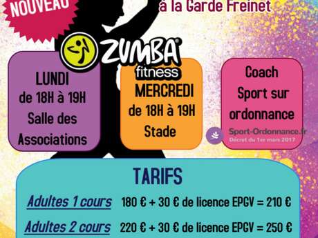 Zumba à La Garde Freinet